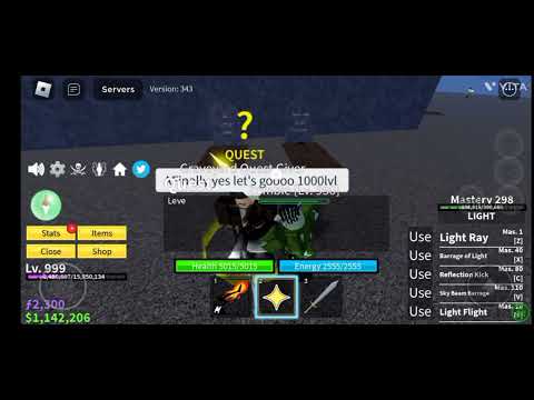 Lvl 1000 (Blox fruits) let's go - YouTube