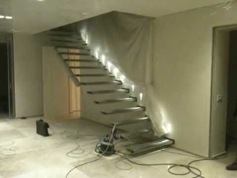 Homeplc accensione graduale led scala youtube Luci scala