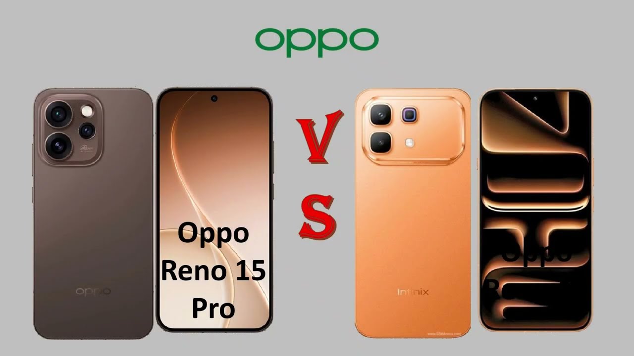 Oppo Reno15 Pro VS Infinix Note 60 Pro | Full comparioson