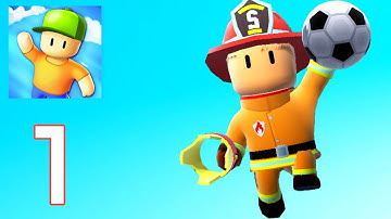 Stumble Guy‪s‬ - Funny Group Race Mini Game - Gameplay Walkthrough Part 1 - Victory