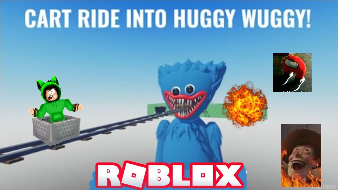 ESTE JUEGO ES MUY RANDOM XD (Cart ride into huggy wuggy) 💥🤣 - YouTube