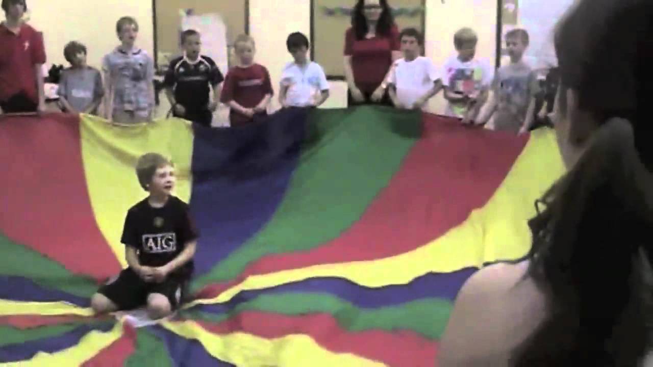 Parachute ball game YouTube