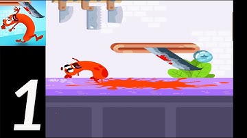 🌭 RUN SAUSAGE RUN! | Gameplay Walkthrough | Level 1 - 20 | Kitchen Nightmare Escape (iOS, Android)