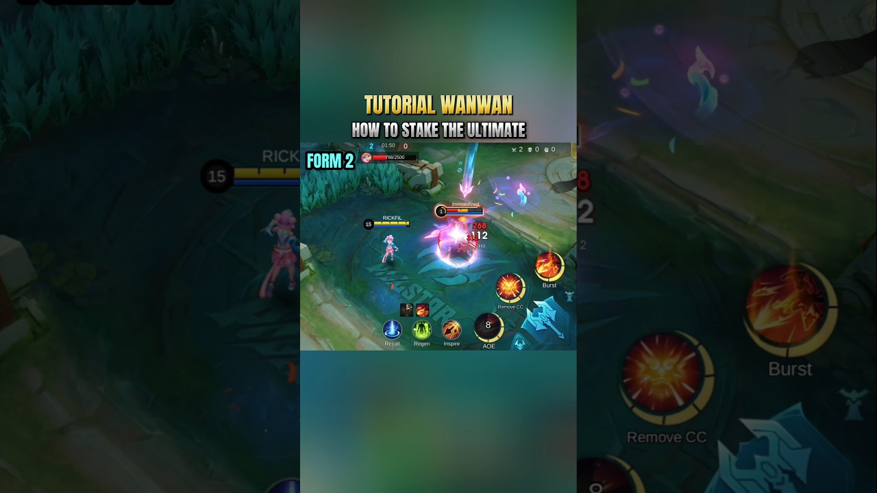 Tutorial Wanwan Mobile Legends | How to use ULTIMATE 