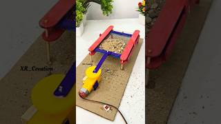 Powerful Sand Cleaning Machine with Gear Motor | Amazing School Science Project #scienceproject #diy