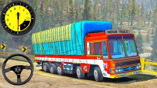 US Cargo Truck offroad driving sim 24 - Indian Cargo Truck Driver Simulator - Android GamePlay screenshot 1