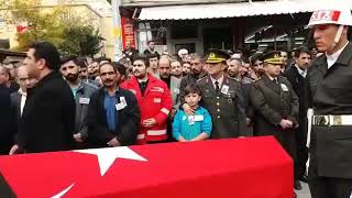 DİLOVASI  ŞEHİDİNİ UĞURLUYOR