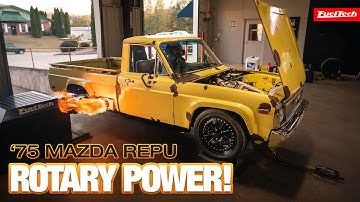 Rotary Power! Turbocharged Mazda Repu “Flying Banana” |  FuelTech Hub Dyno Session
