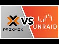 Proxmox vs. UNRAID - Was ist das beste Linux Server-OS?