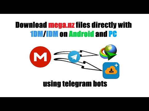 Download mega.nz file directly with 1DM/IDM in android or PC