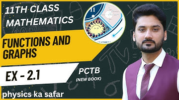 Exercise 2.1 | 11th class Math | punjab board | new book 2025