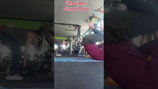 Shoulder Stand Pose#viralshort #motivation #video #viralshort #subscribe #gym