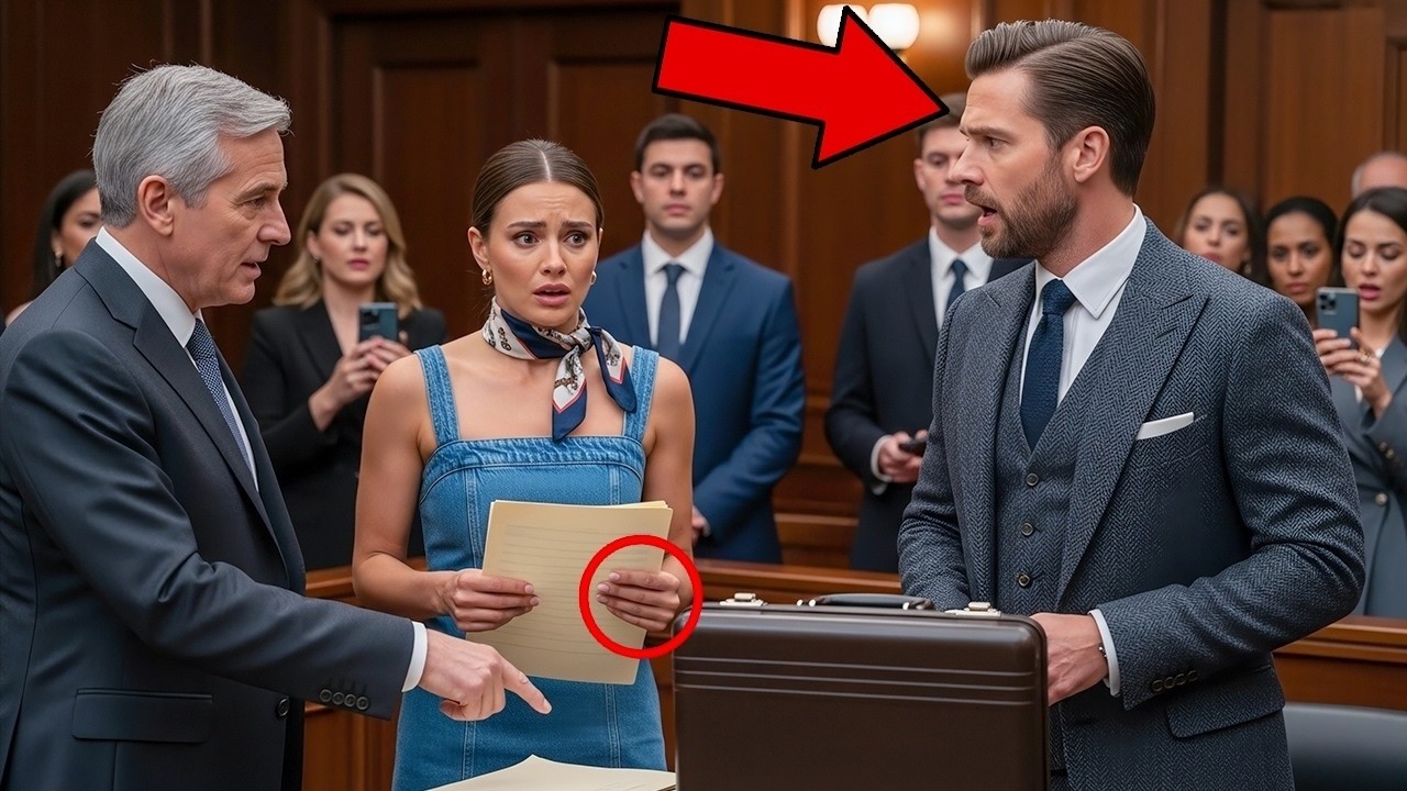 Ele anunciou sua vitória após o divórcio, mas o pai dela entrou no tribunal… tudo mudou!