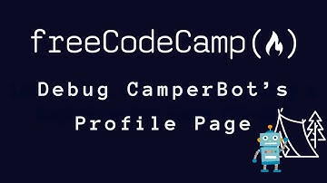 freeCodeCamp - Debug Camperbots Profile Page