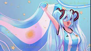 Saludo a La Bandera | Himno Nacional Argentino Ft. Hatsune Miku