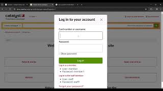 creating a patron account tutorial for BLIS students