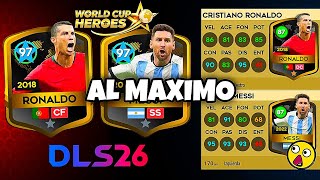 😱ACTUALIZACION TODOS LOS NUEVOS JUGADORES HEROES AL MAXIMO DLS 26🤩