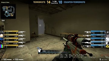 ACE with AWP by NoobfromSocal on Mirage map in CSGO on CT Side!!!