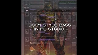 Doom style bass in FL Studio for free! #shorts