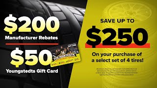 Youngstedts 2024 Memorial Day Commercial 250 a Select Set of 4 Tires