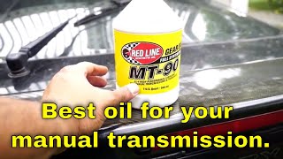 Redline mt90 Manual Transmission Oil Review. Best oil for Manual Transmission.