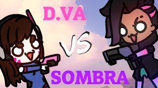 Dva vs. Sombra (Overwatch Animation)