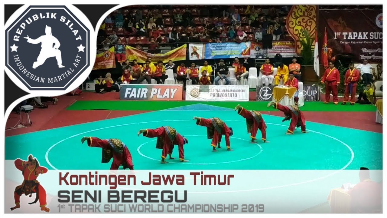 Tapak Suci Jawa Timur Juara 2 Seni Beregu Kejuaraan Dunia