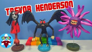 ЛЕПКА МОНСТРОВ ТРЕВОРА ХЕНДЕРСОНА из пластилина | Trevor Henderson's monsters with clay