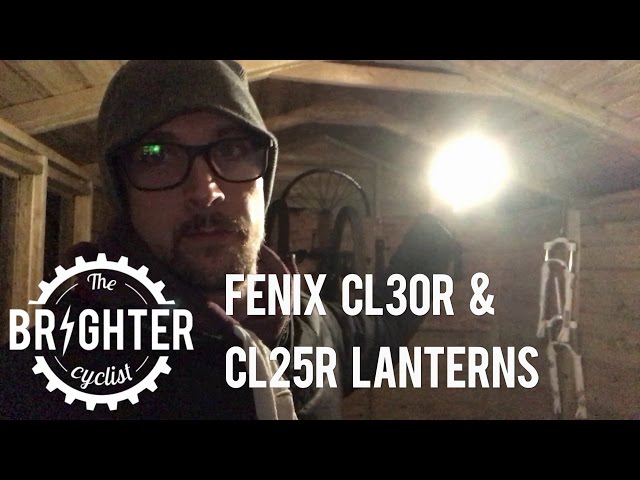 Fenix CL30R 650 lumen USB rechargeable camping lantern / work light (Black  body) , 3 X 18650 rechargeable batteries with Two back-up use EdisonBright