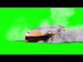 Car Drifting Green Screen Green Screen Video Car Drifting Green Screen Green Screen Video