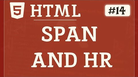Learn HTML In Af-Somali 2023 #14  || SPAN AND HR   #ac_coder #htmltutorial