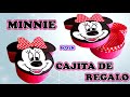 Cajita de regalo Minnie - Manualidades con cartón