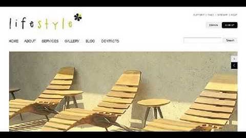 Preview White Interior Design Drupal Theme by Cowboy TMT