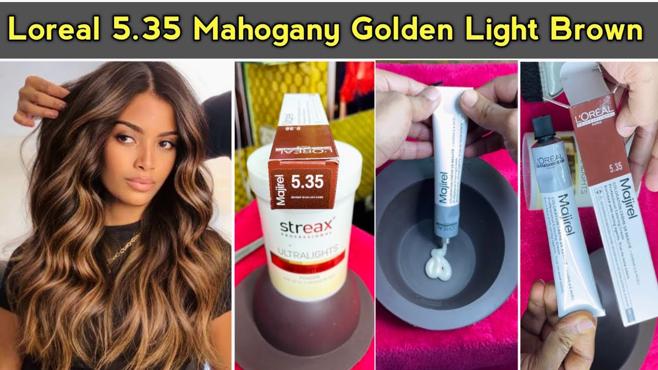 Inoa 535 Light Golden Mahagony Brown