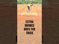 Extra bounce did the trick 🏏#cricket #india #comment #like #trending