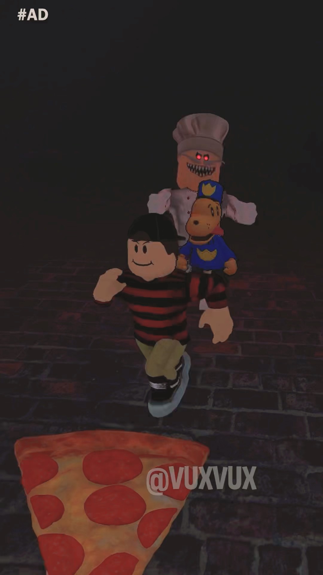 #ad VuxVux helps Dinker unlock the FREE Dog Man UGC! #roblox