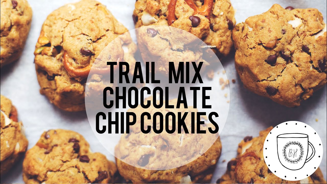 Trail Mix Chocolate Chip Cookies Recipe Video YouTube