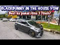 Blackbunny myvi g3 tukar rims tc105x  pakai size 17inch tak berat ke kete myvi  jom saksikan 