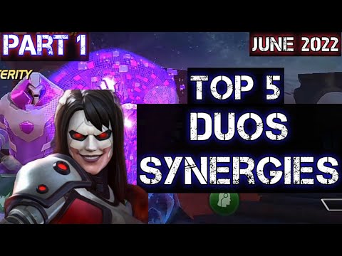Top 5 Synergy Duos in MCOC Part 1 || Marvel Contest of Champions || Best Synergies June 2022