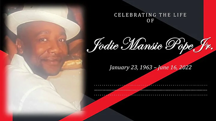 Jodie M. Pope Jr. - Funeral Service