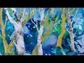 Jenny Grevatte's "Trees" series - mixed media artist