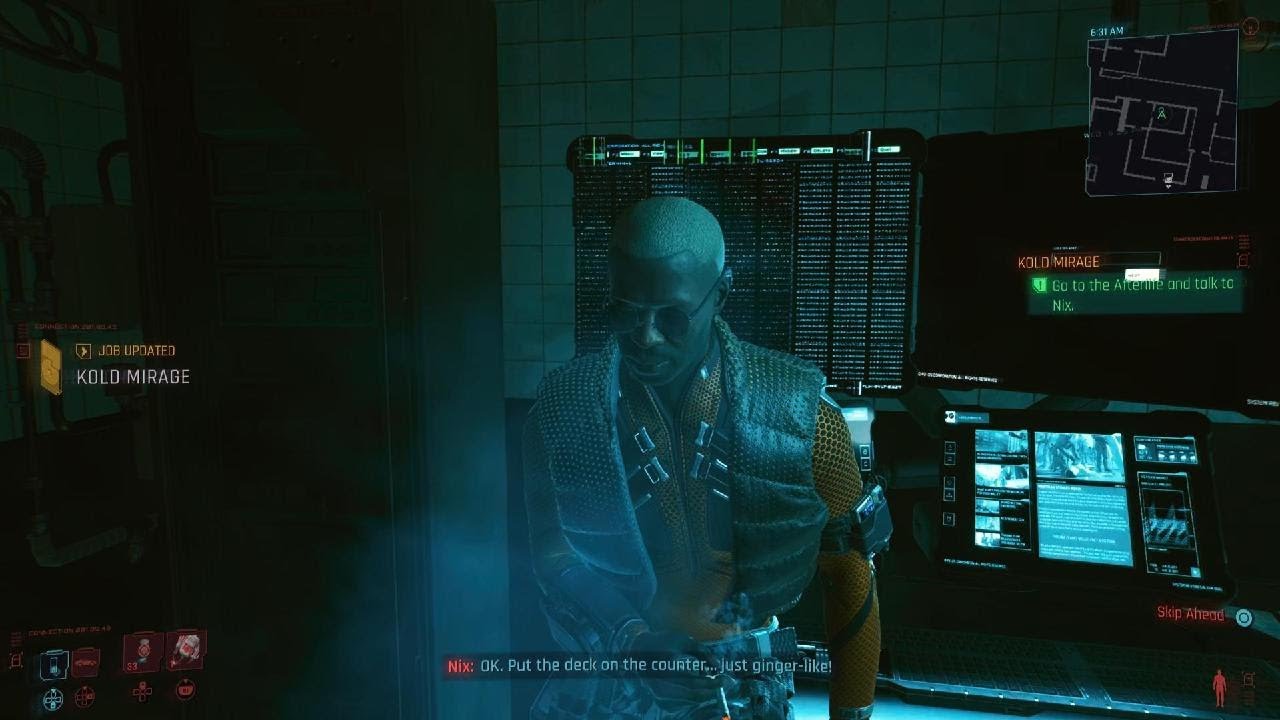 100 прохождение киберпанк