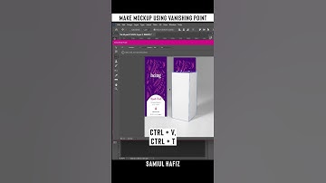 Thumbnail of Make Mockup using Vanishing Point- Photoshop Short Tutorial