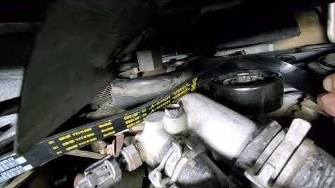 Tip to replace new belt that seems too short