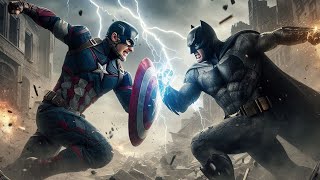 The battle between CAPTAIN AMERICA vs BATMAN SUPERMAN|daohungHH