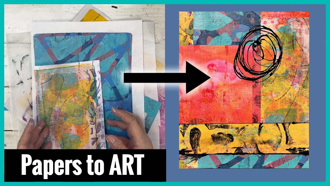 Превратите свои гелевые отпечатки в произведения искусства: пошаговый мастер-класс по созданию ко...