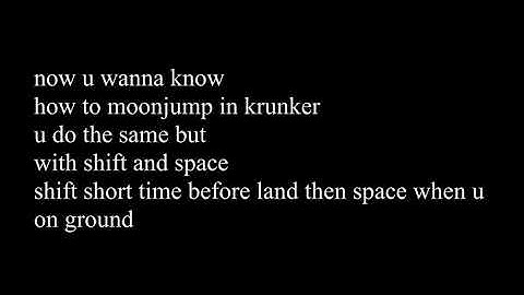 Moonjump Tutorial in Krunker.io (ez method)