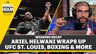 Ariel Helwani Wraps Up UFC St. Louis, Lomachenko vs. Kambosos, More | The MMA Hour