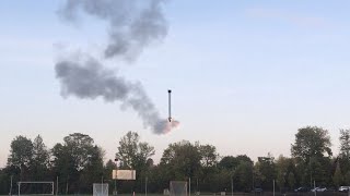 Thrust Vector Control (TVC) Landing Test Raw Footage Profile
