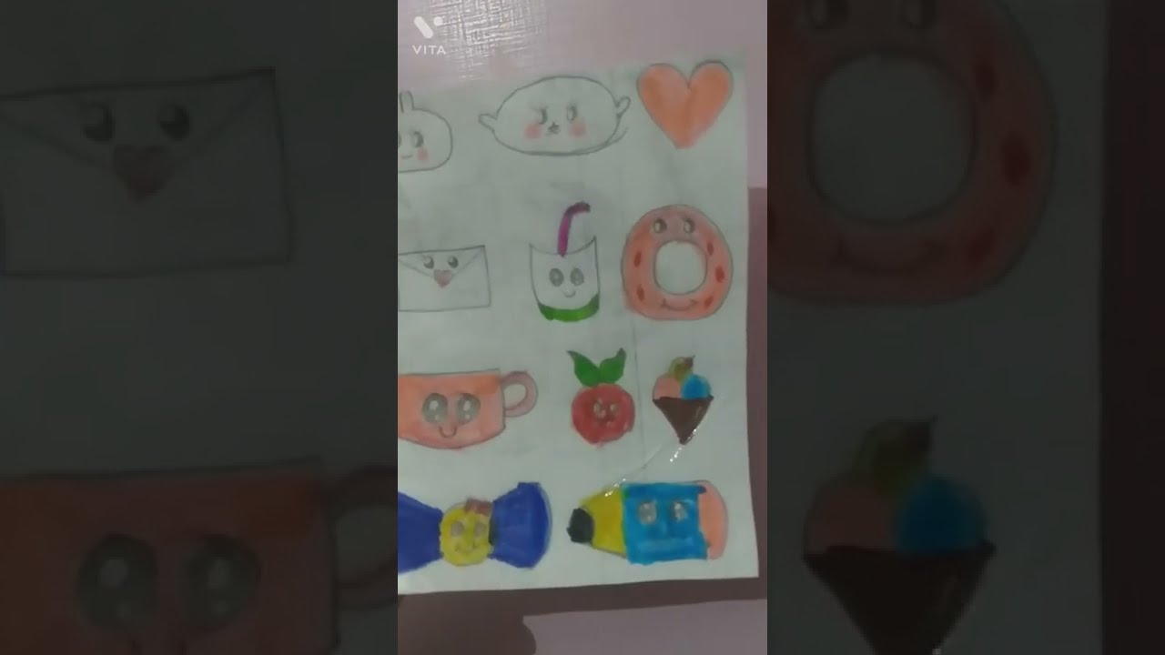 how to make foam stickers 💚💙💚